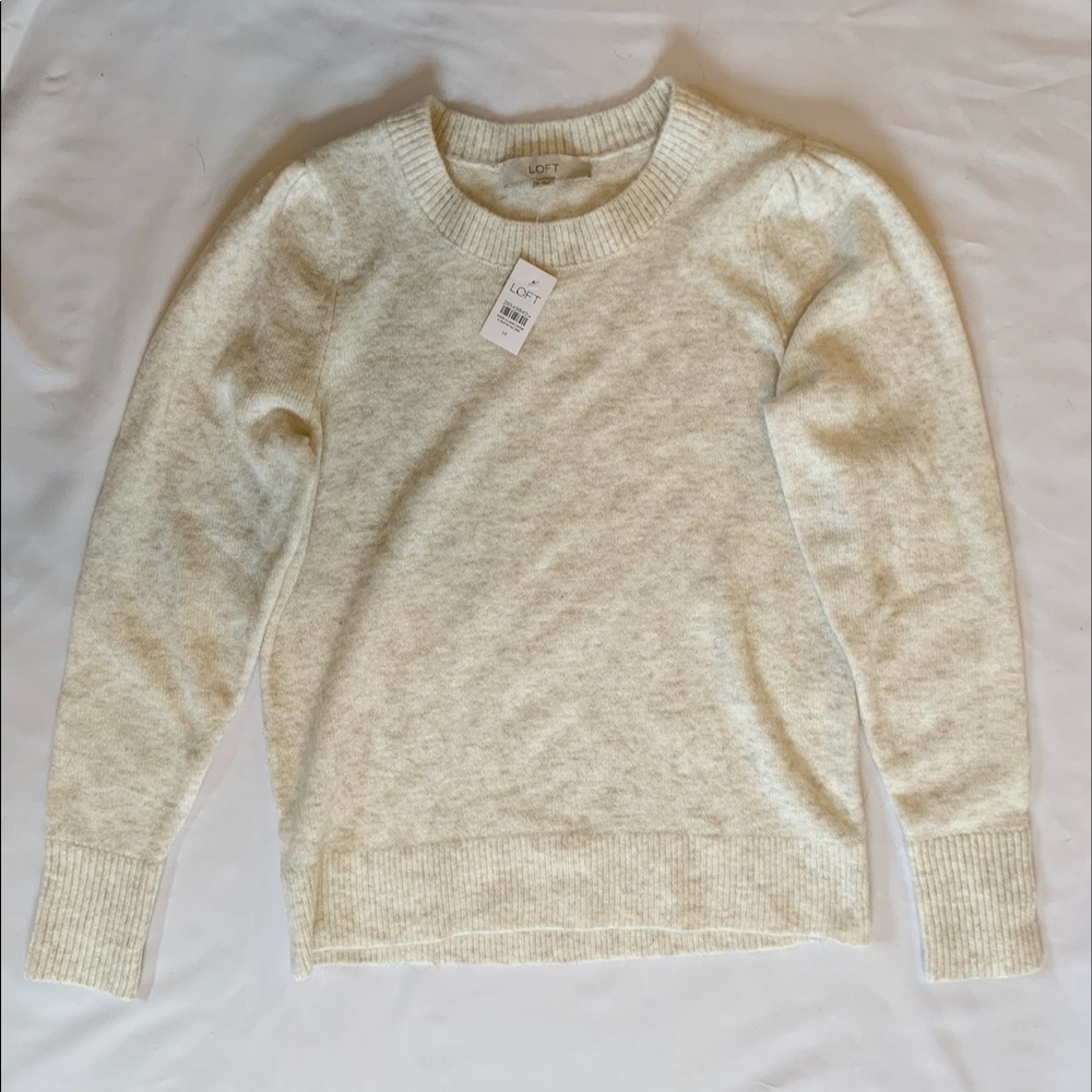 COPY - Loft White Sweater